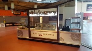 Image of food kiosk at NRG stadium, Houston Texas - Carts Kiosks and Portable Food and Beverage for Stadiums Venues Travel centers Hospitality