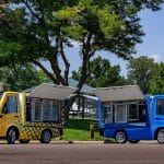 Thumbnail of http://GoDega%20E-Vehicle%20for%20food%20service%20-%20side%20view%20of%20two%20food%20trucks%20outside