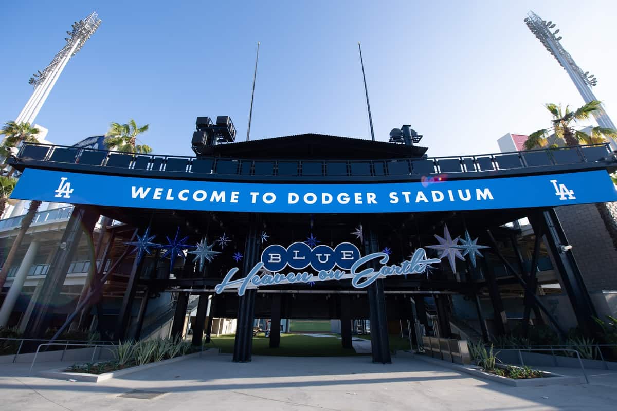 Image of Dodger Stadium | Gallery Carts food and beverage kiosks condiment carts mobile carts