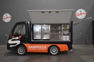 Nashville School District E-Vehicle with Propane Grill