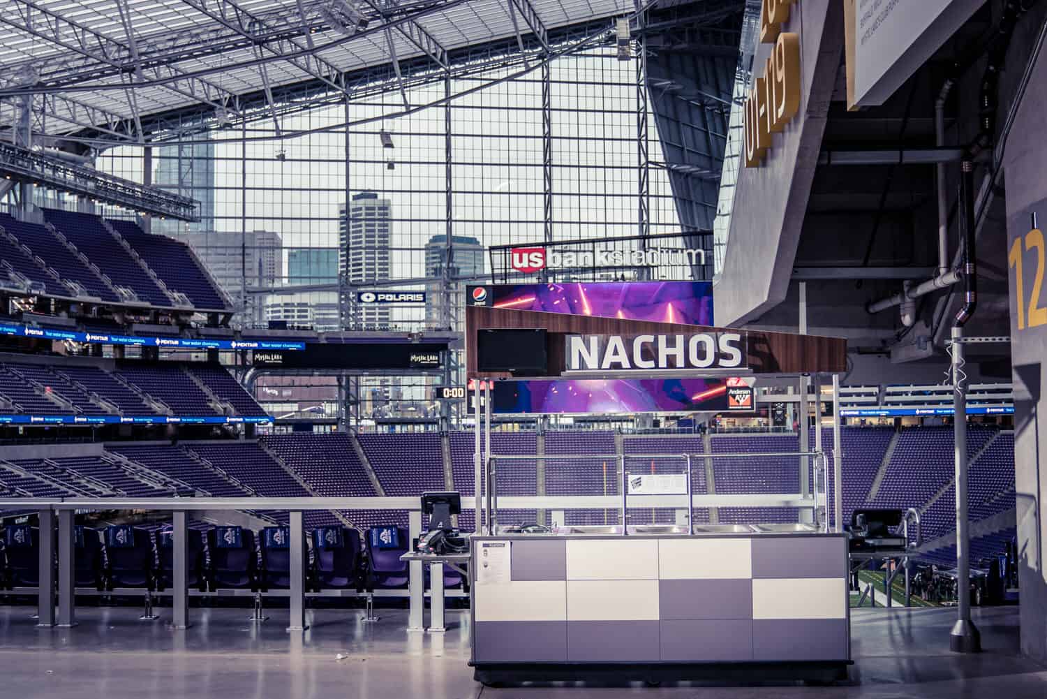 Nacho cart in Minneapolis - Custom-made food kiosk