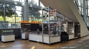 Grab & Go Custom Coffee Kiosk for Convention Centers