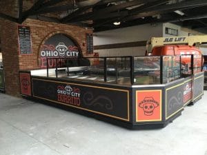 Custom Food And Beverage Kiosks Kiosk Venues Food Beverage Progressive Field Cleveland Ohio 6