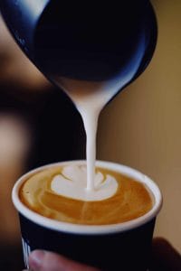 image of espresso pour