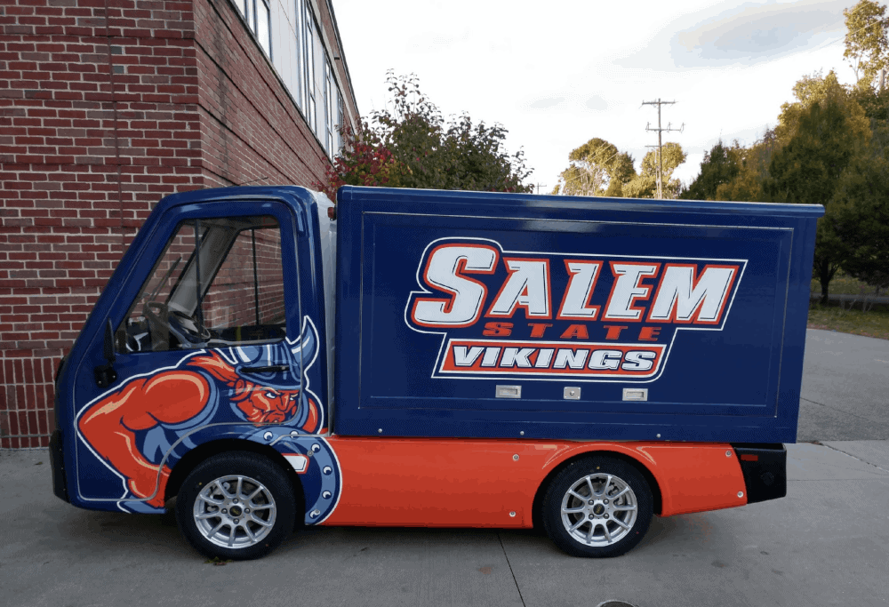 On campus mobile food e-vehicle for Salem Vikings